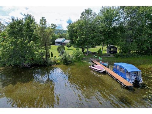 Garage - 189 Ch. Du Petit-Cayamant, Cayamant, QC - Outdoor With Body Of Water With View