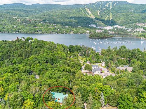 Aerial photo - 131 Ch. Au Pied-De-La-Pente-Douce, Mont-Tremblant, QC - Outdoor With Body Of Water With View