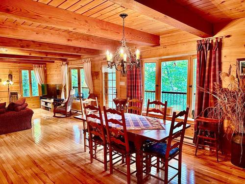 Dining room - 131 Ch. Au Pied-De-La-Pente-Douce, Mont-Tremblant, QC - Indoor Photo Showing Dining Room