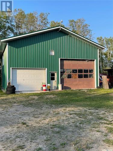 Foster 35 Acres, Hudson Bay Rm No. 394, SK - Indoor Photo Showing Garage