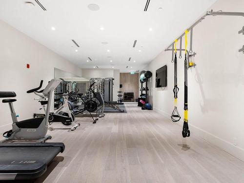 Salle d'exercice - 878-1420 Boul. Mont-Royal, Montréal (Outremont), QC - Indoor Photo Showing Gym Room