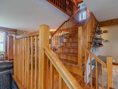 Staircase - 139 Rg St-Jacques, Saint-Basile, QC - Indoor Photo Showing Other Room