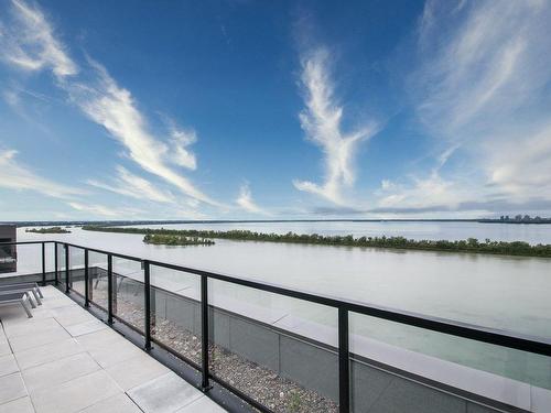 Patio - 405-8310 Boul. St-Laurent, Brossard, QC - Outdoor With Body Of Water With View