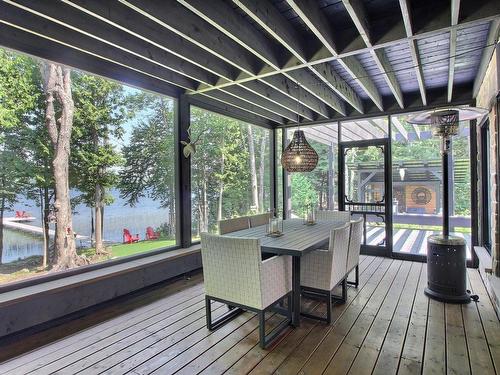 VÃ©randa - 373 Rg Beau-Lac, Stratford, QC - Outdoor With Deck Patio Veranda With Exterior