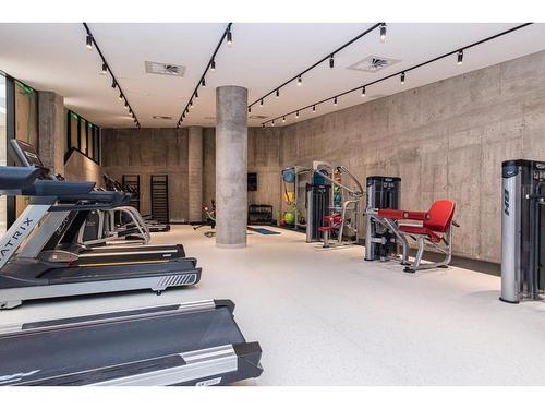 Salle d'exercice - Ph 812-1550 Rue Des Bassins, Montréal (Le Sud-Ouest), QC - Indoor Photo Showing Gym Room