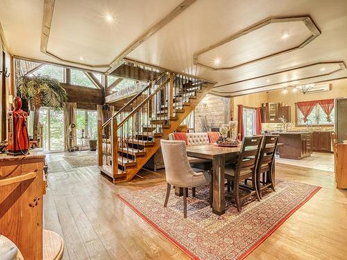 Vue d'ensemble - 30 Ch. De La Lyrique, Val-Des-Monts, QC - Indoor Photo Showing Dining Room