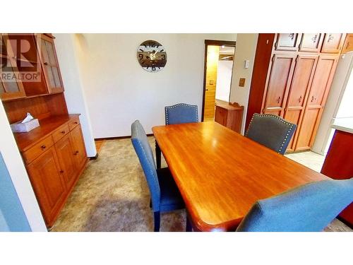 10864 101 Street, Taylor, BC - Indoor Photo Showing Dining Room