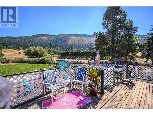 7181 Brewer Road, Coldstream, BC - Outdoor With Deck Patio Veranda With View