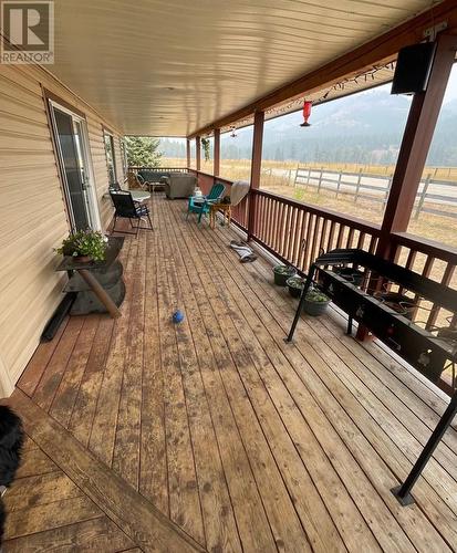 5575 Christian Valley Road, Westbridge, BC - Outdoor With Deck Patio Veranda With Exterior