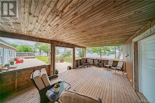 685 Scotchtown Road, Scotchtown, NB - Outdoor With Deck Patio Veranda With Exterior