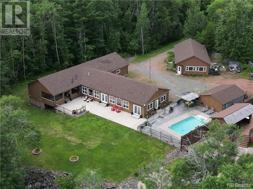685 Scotchtown Road, Scotchtown, NB - Outdoor With In Ground Pool With Deck Patio Veranda