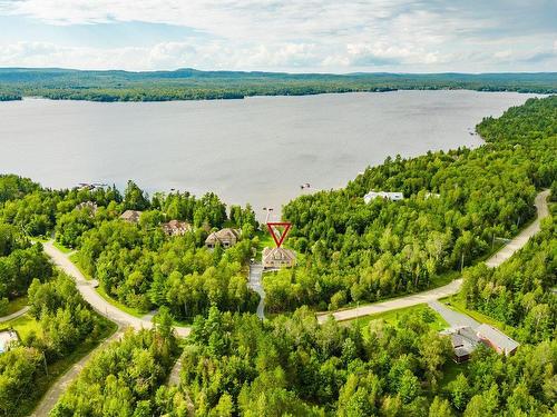 Aerial photo - 350 Ch. Du Domaine, Saint-Denis-De-Brompton, QC - Outdoor With Body Of Water With View