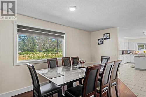 9090 Shanks Road, Lake Country, BC - Indoor Photo Showing Dining Room