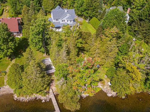 Aerial photo - 1635 Rue Savard, Magog, QC - Outdoor With Body Of Water With View