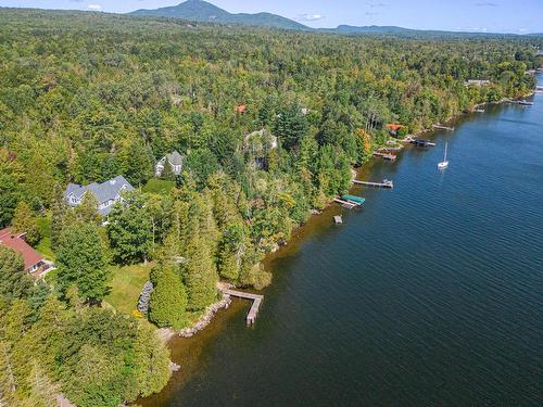 Aerial photo - 1635 Rue Savard, Magog, QC - Outdoor With Body Of Water With View