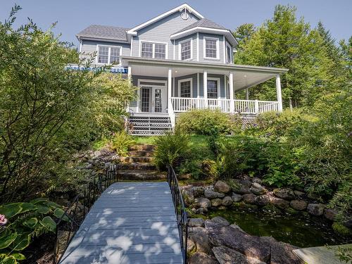 Back facade - 1635 Rue Savard, Magog, QC - Outdoor With Deck Patio Veranda