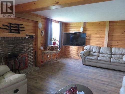155 Beersville Back Rd, Fords Mills, NB - Indoor Photo Showing Living Room With Fireplace