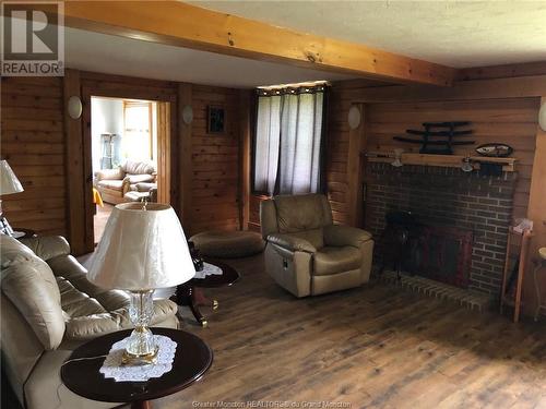 155 Beersville Back Rd, Fords Mills, NB - Indoor With Fireplace