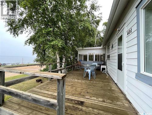 601 Poplar Drive, Tobin Lake, SK - Outdoor With Deck Patio Veranda With Exterior