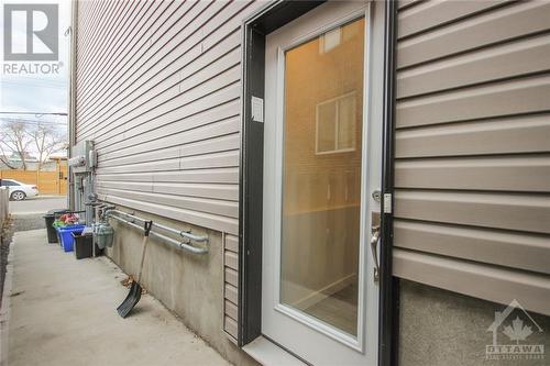 Entrance to Secondary Dwelling Unit - 247 Granville Street Unit#A & B, Ottawa, ON - Outdoor With Exterior