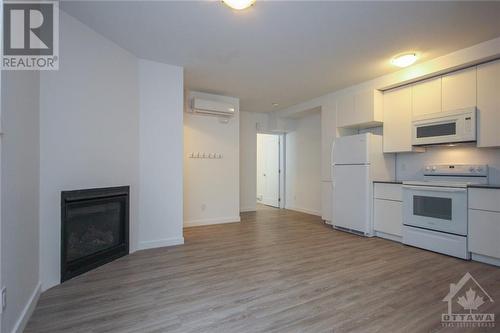 247 Granville Street Unit#A & B, Ottawa, ON - Indoor Photo Showing Kitchen With Fireplace