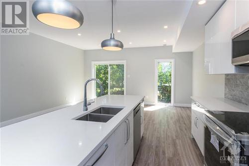 247 Granville Street Unit#A & B, Ottawa, ON - Indoor Photo Showing Kitchen With Double Sink With Upgraded Kitchen
