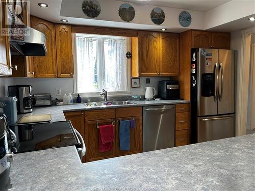 51 Ridgewood Dr, Sackville, NB - Indoor Photo Showing Kitchen With Double Sink