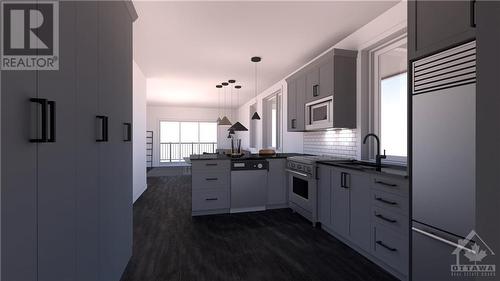 Preliminary rendering - 40 Mcgill Street S Unit#1E, Smiths Falls, ON - Indoor Photo Showing Kitchen