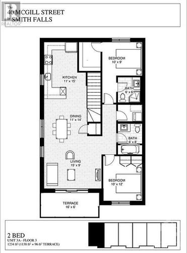 Floorplan - 40 Mcgill Street S Unit#3A, Smiths Falls, ON - Other