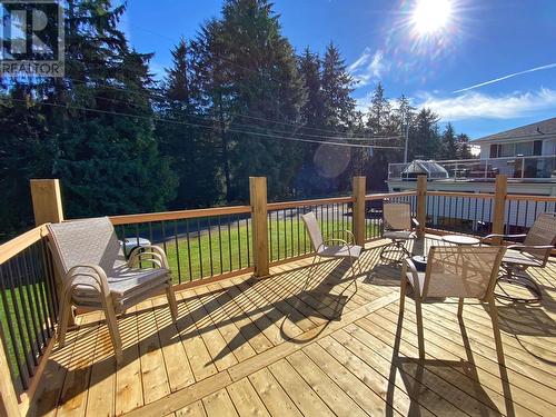 1425 W 2Nd Avenue, Prince Rupert, BC - Outdoor With Deck Patio Veranda