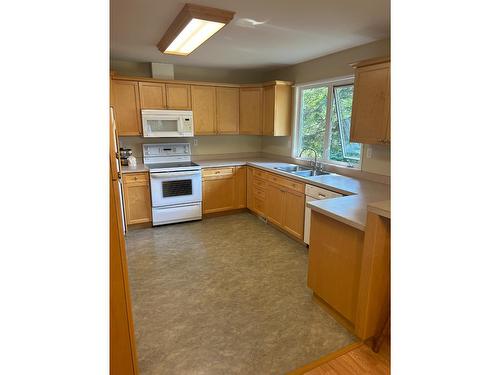 1055 White Road, South Slocan, BC - Indoor Photo Showing Kitchen With Double Sink