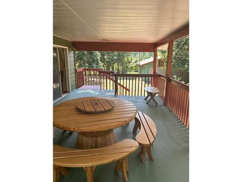 1055 White Road, South Slocan, BC - Outdoor With Deck Patio Veranda With Exterior