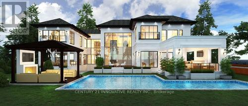 15 Third Line, Oakville, ON - Outdoor With In Ground Pool