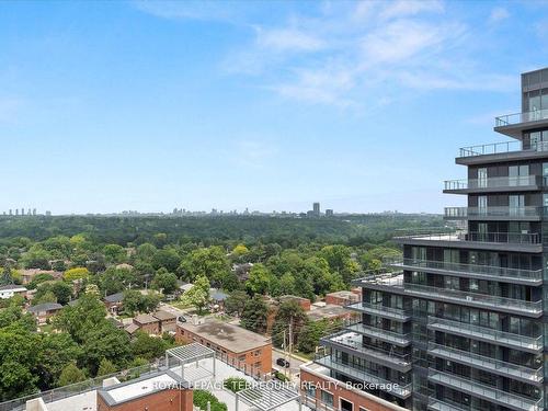1406-33 Frederick Todd Way, Toronto, ON - Outdoor With Balcony With View
