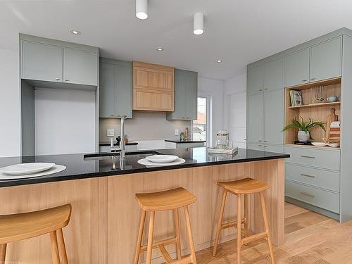 Cuisine - Rue Des Épinettes, L'Assomption, QC - Indoor Photo Showing Kitchen With Double Sink