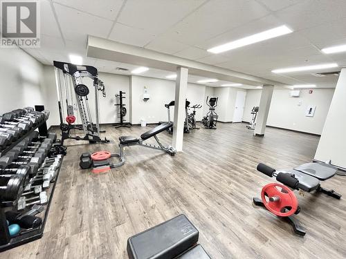 307 11205 105 Avenue, Fort St. John, BC - Indoor Photo Showing Gym Room