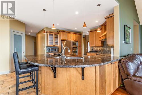 431 Upper Bench Road N, Penticton, BC - Indoor Photo Showing Kitchen With Double Sink