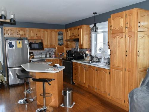 Dwelling - 96 Rue Principale, Saint-Guillaume, QC - Indoor Photo Showing Kitchen With Double Sink