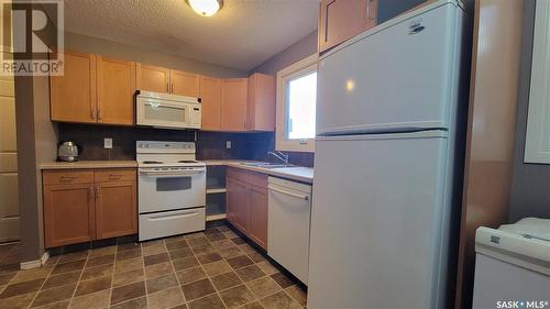 1482 112Th Street, North Battleford, SK - Indoor Photo Showing Kitchen With Double Sink