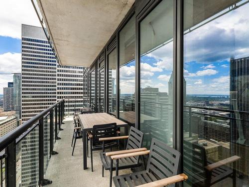 Balcon - Ph3905-1188 Av. Union, Montréal (Ville-Marie), QC - Outdoor With View With Exterior