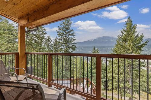 1403 Deer Ridge Road, Golden, BC - Outdoor With Deck Patio Veranda With View With Exterior
