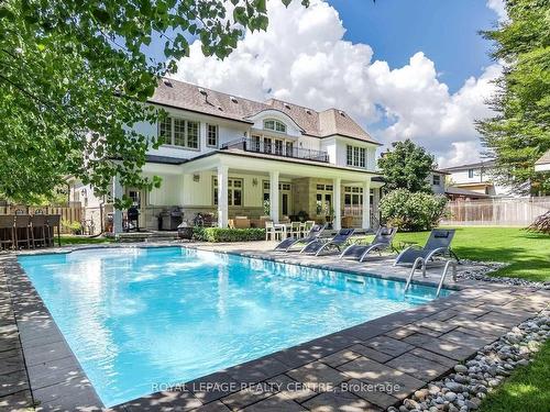 738 Balboa Dr, Mississauga, ON - Outdoor With In Ground Pool With Deck Patio Veranda With Backyard