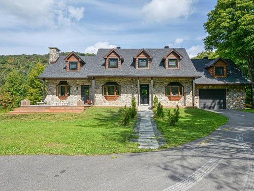 Frontage - 1176 Ch. Du Lac-Beauchamp, Saint-Adolphe-D'Howard, QC - Outdoor With Deck Patio Veranda With Facade