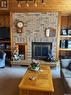 537 1St Street, Estevan, SK  - Indoor Photo Showing Living Room With Fireplace 