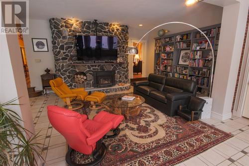 136 Waterford Bridge Road, St. John'S, NL - Indoor Photo Showing Living Room With Fireplace