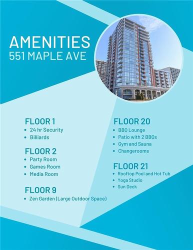 551 Maple Avenue|Unit #315, Burlington, ON - Other