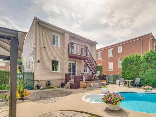 Backyard - 1525  - 1527 Rue Du Curé-Guay, Longueuil (Le Vieux-Longueuil), QC - Outdoor With In Ground Pool