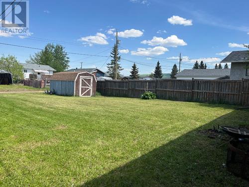 5102 51 Avenue, Pouce Coupe, BC - Outdoor With Backyard