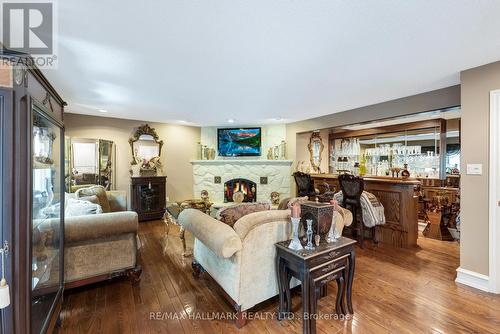 171 Millwood Pkwy, Vaughan, ON - Indoor Photo Showing Living Room With Fireplace