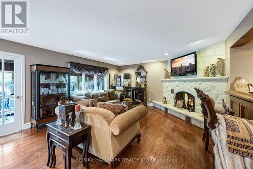 171 Millwood Parkway, Vaughan, ON - Indoor Photo Showing Living Room With Fireplace
